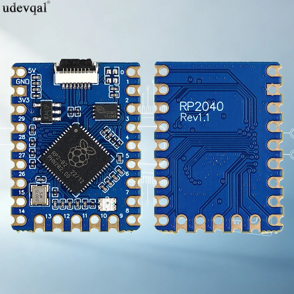 RP2040 Development Board with USB Type C Interface 2MB Flash Supports C C++ for Arduino Stamp Hole ZERO for Raspberry Pi Pico