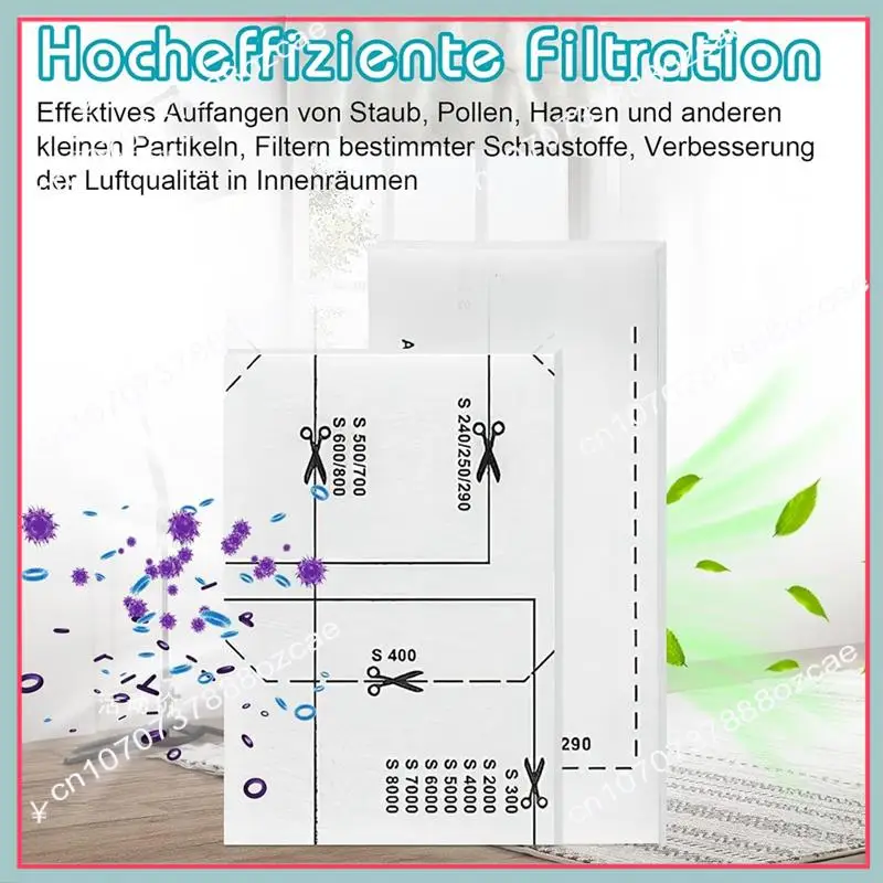 Filtros de proteção do motor A26P Conjunto de filtros de aspirador de pó para peças completas de acessórios C1/2/3