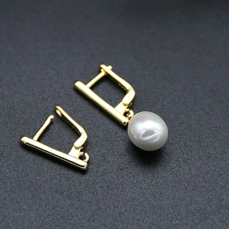 

Wholesale Nickel Free Jewelry Making Findings Real Gold Plated U Shape Jewelry Accessories Earring Hook