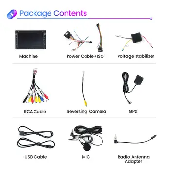 MEKEDE 7palcový autorádio s CarPlay pro VW Passat B5 MK4 MK5 Golf 4 Polo Bora Jetta T5 2 DIN GPS navigace FM audio stereo hlavní jednotka 10 nejlepší prodej Navigace pro VW Golf 4 - №1