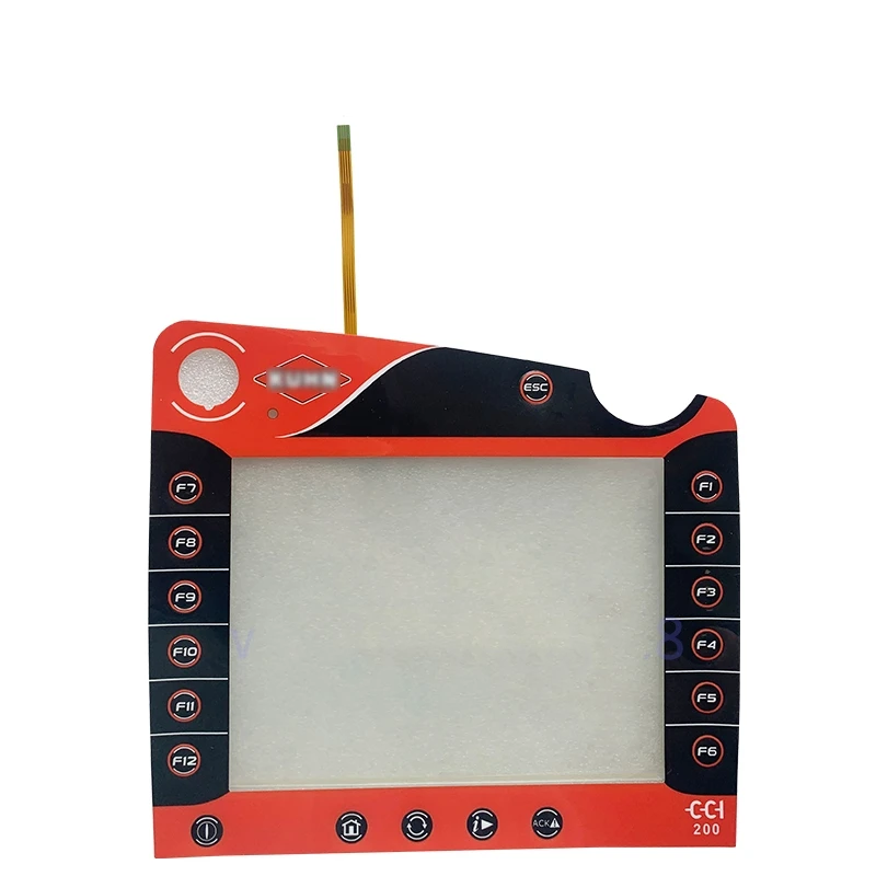 

New Replacement Compatible Touch Panel With Overlay Film for KUHN CCI-200