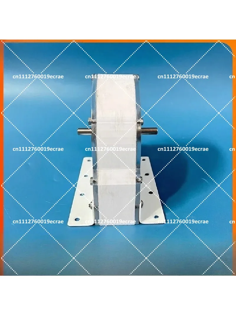High-Efficiency Pelton Turbine Water Wheel Kit with Generator Mount, DIY Adjustable RPM Hydropower System