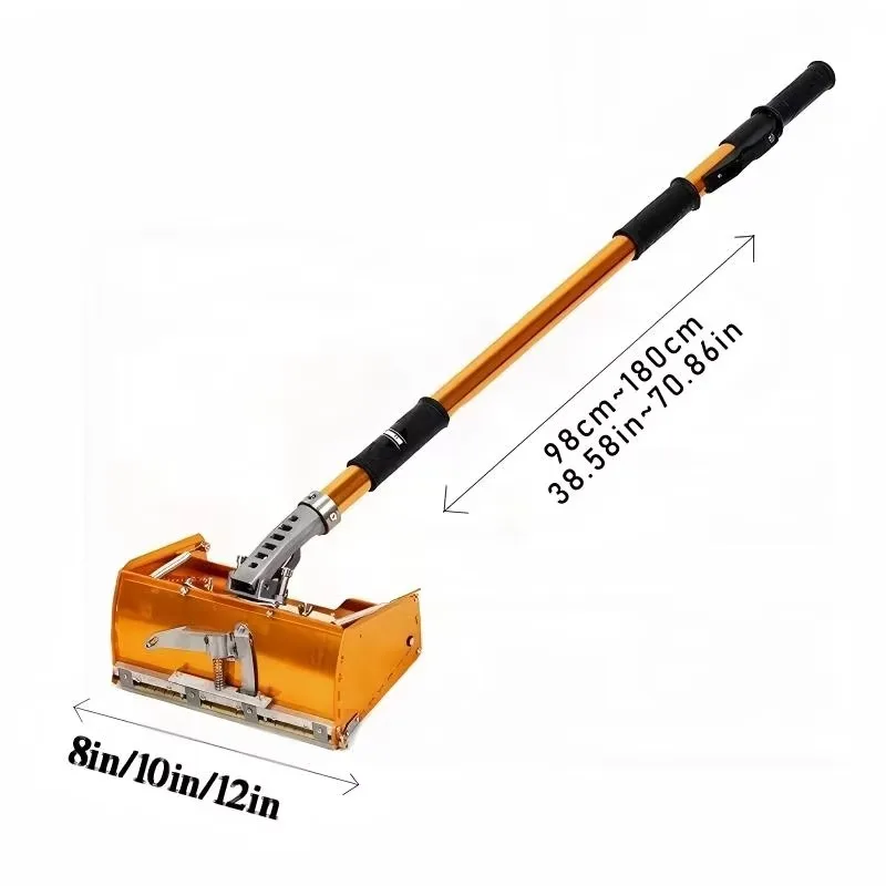 Aluminum Plastering Putty Box Kit with Telescopic Handle and Push Rod    Accessoire Voiture Accesorios Para Automóvil