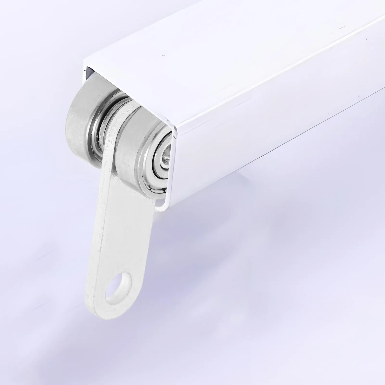 Sliding Door Pulley Iron Pulley Wheel Double Bearing Metal Track for Garage Barn Greenhouse Door Rollers Smooth Operation