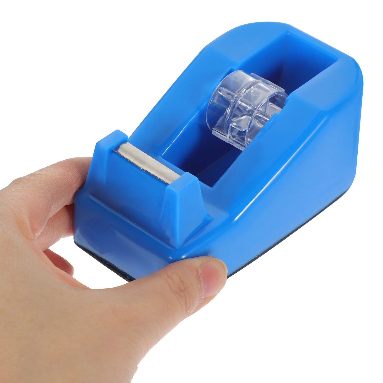 Tape Dispenser Desktop Small Tabletop Organizer For Office School Art Projects Portable Cutter Sticky Tool Storage