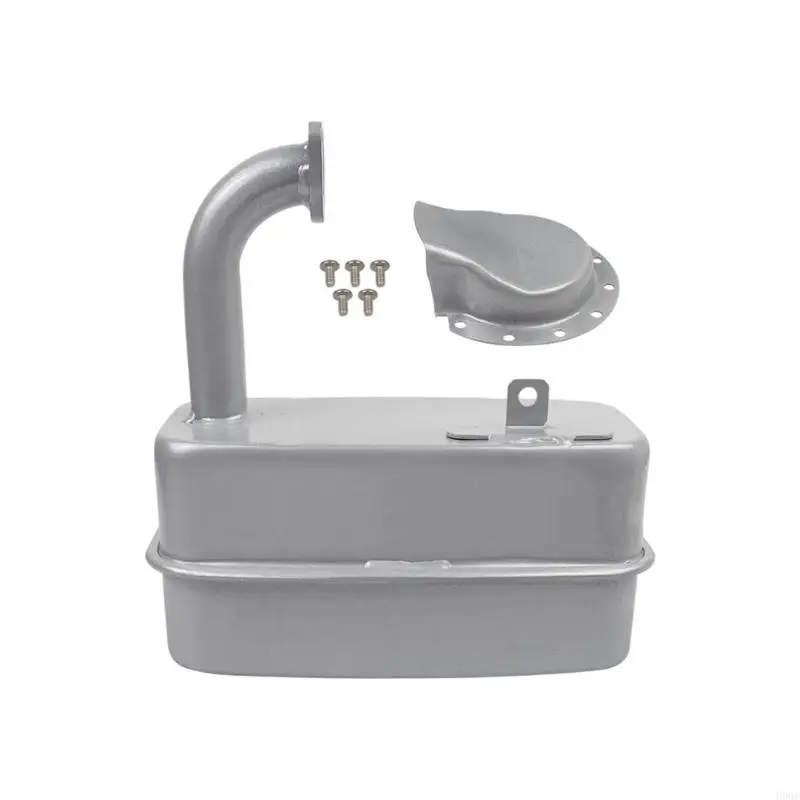 Iron Exhaust Muffler Assembly for 107S D105 D110 Select Model Service Work Use New