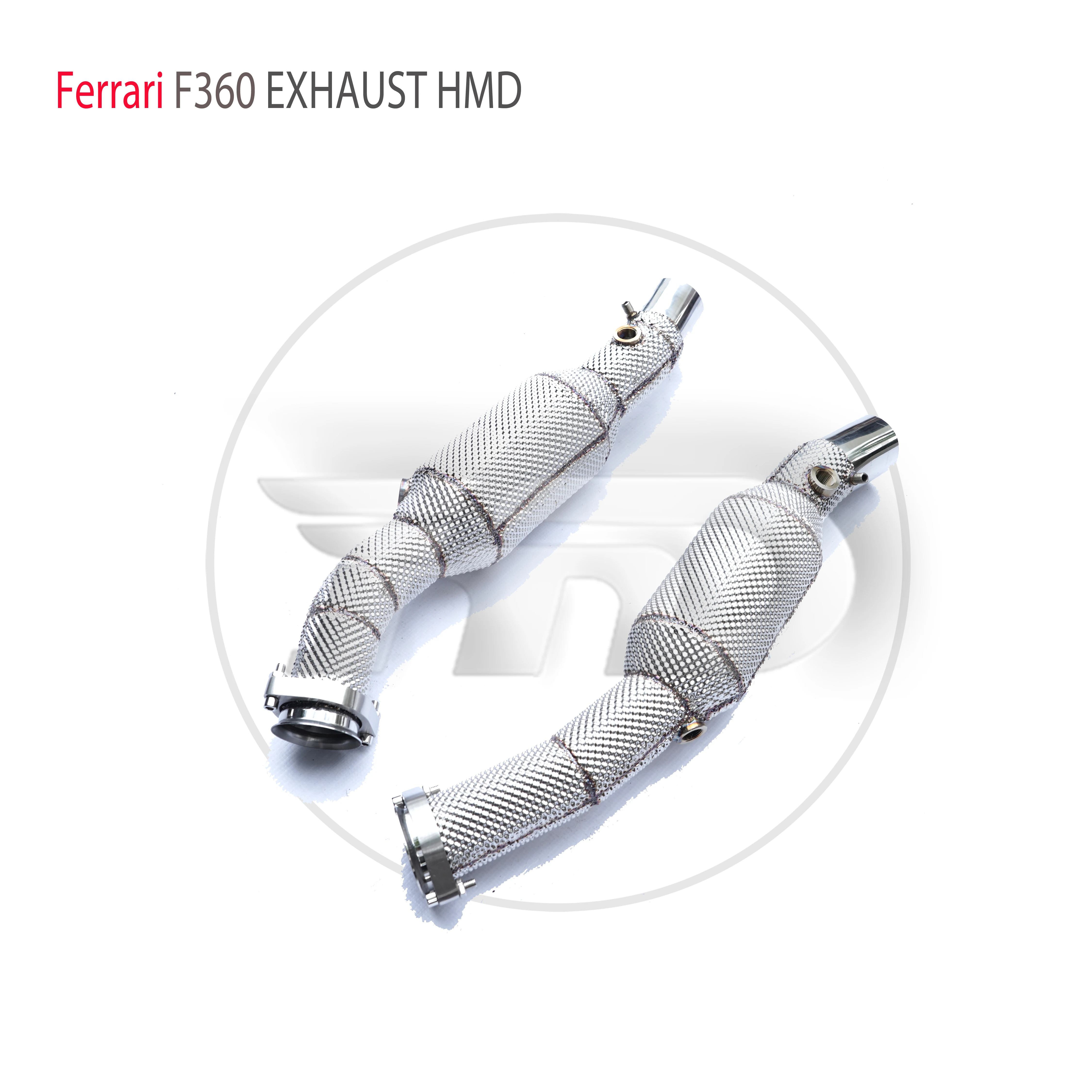 HMD Exhaust System High Flow Performance Downpipe For Ferrari F360  Auto Modification Header With Catalyst