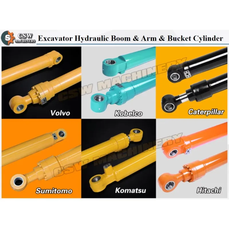 

Excavator Hydraulic Cylinder Boom Cylinder for Sumitomo SH120 Lift Cylinder Tube Rod Construction Machinery Parts