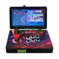 New 14-Inch Mini Arcade Video Game Console Portable Folding Moonlight Treasure Controller Stick Arcade DX 26800 in 1 720P HD