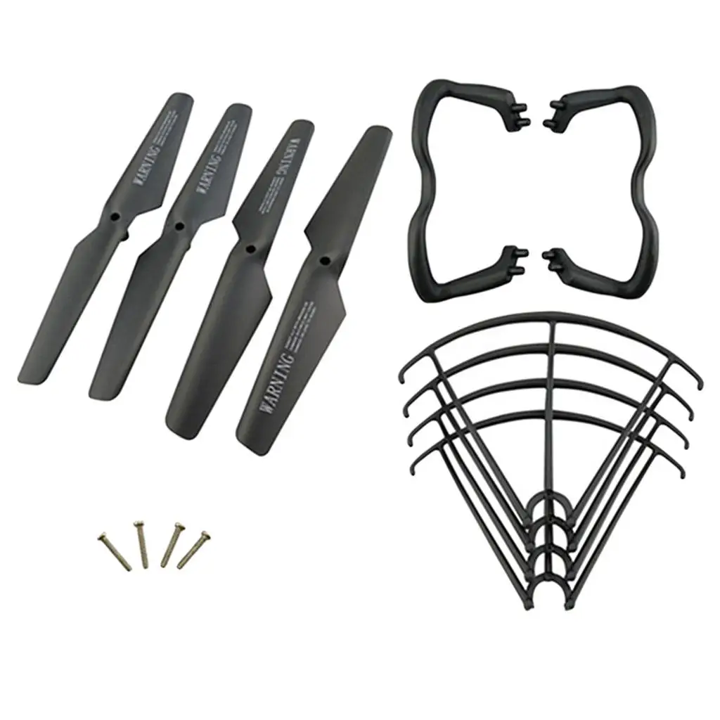 Drone Kit Propellers Landing Gear Set for SYMA X5 X5C X5C-1 Crash Protection Plastic Parts Accessories