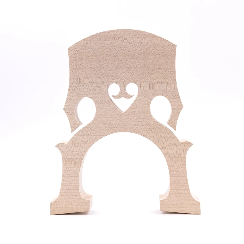 15pcs Cello bridges belgian style AA Grade Maple 4/4 3/4 1/2 1/4 French style bridge Cello part accessories fittings