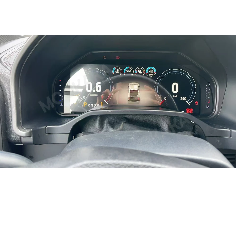 Picture 5: 12.3'' Car Digital Cluster For Ford F150 Raptor Series 2015-2020 New LCD Instrument Panel Speedometer Virtual Cockpit Dashboard