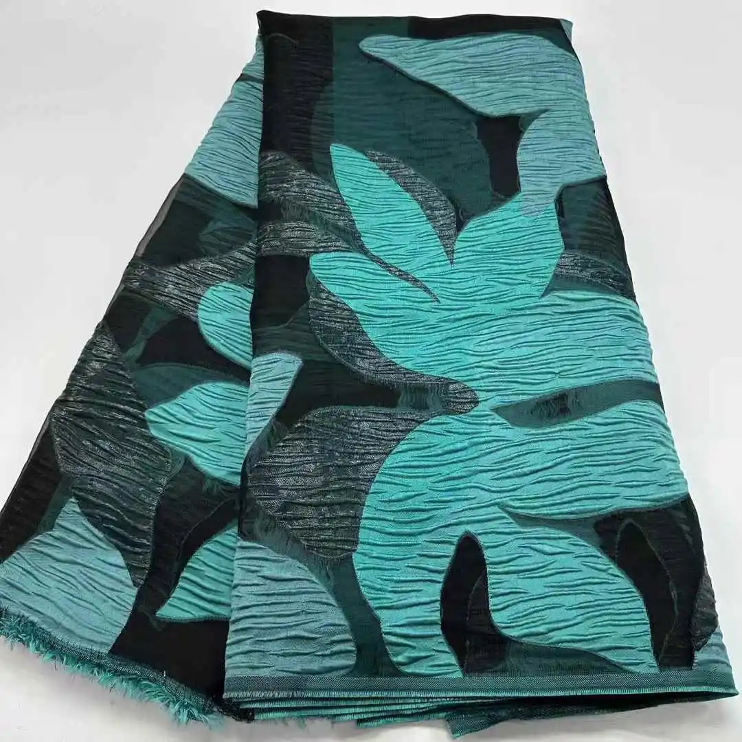 도매 아프리카 고품질 자카드 브로케이드 레이스 원단 파티 드레스 바느질 재료에 대한 프랑스 나이지리아 Organza 레이스 원단