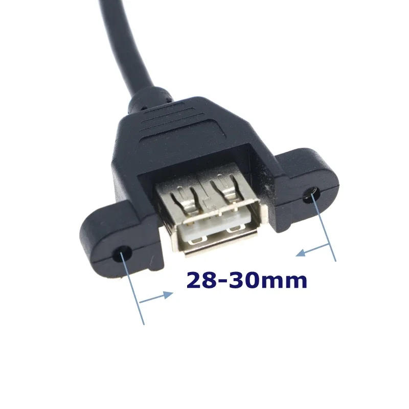 Type-c To USB 2.0 Female With Screw Android Data Cable Can Be Fixedly Installed Computer Case Motherboard OTG Extension Cable