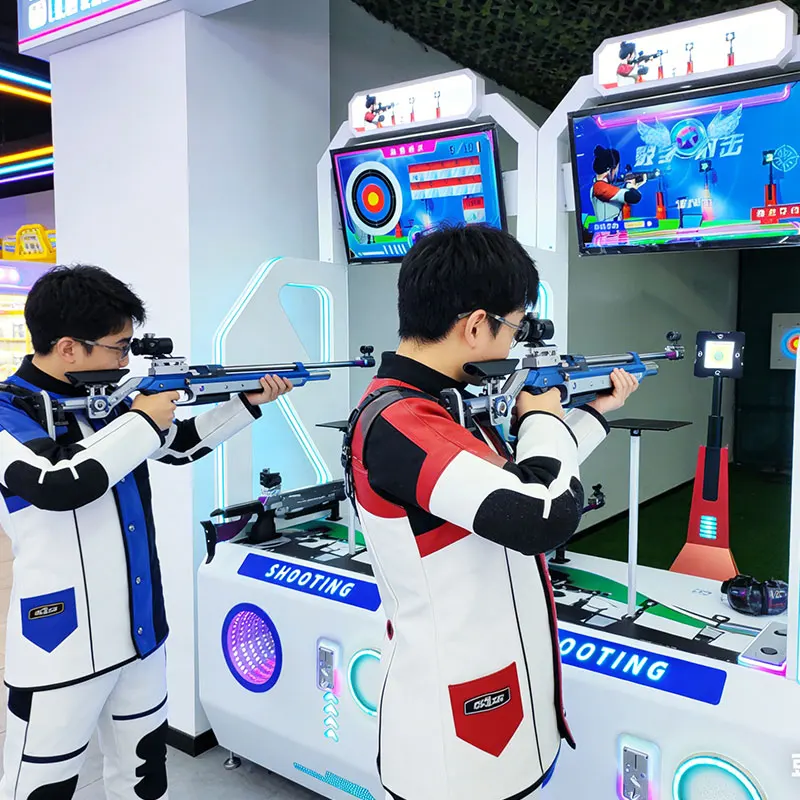 Interactive Two Player  Shooting Simulator Game Machine for Arcade and Indoor Playground Entertainment