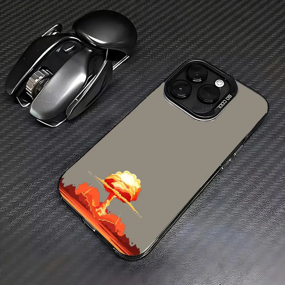

This volcanic eruption phone case is suitable for iPhone 17 16 15 14 13 12 11 Pro/Max/Plus anti drop and shockproof back cover