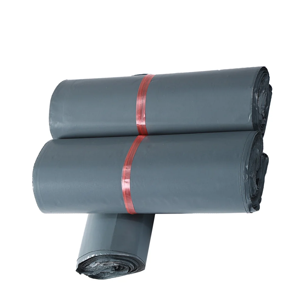 100pcs 30X17Cm Grey Thickened Express Packing Bags Waterproof Dustproof Shipping Bags For Package Reusable Product Transport Bag