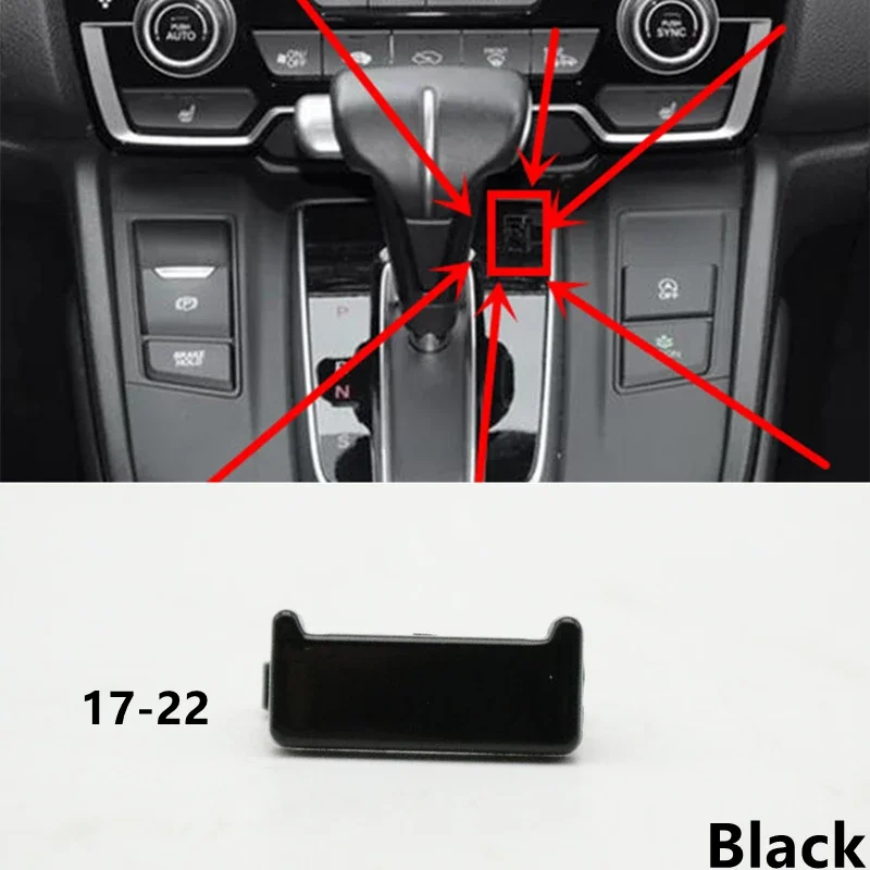 Gearbox Shift Panel Cover Gear Lever Release Unlocking Trim Lock Small Cap For Honda CRV CR-V 2007-11 12-14 15-16 17-2022