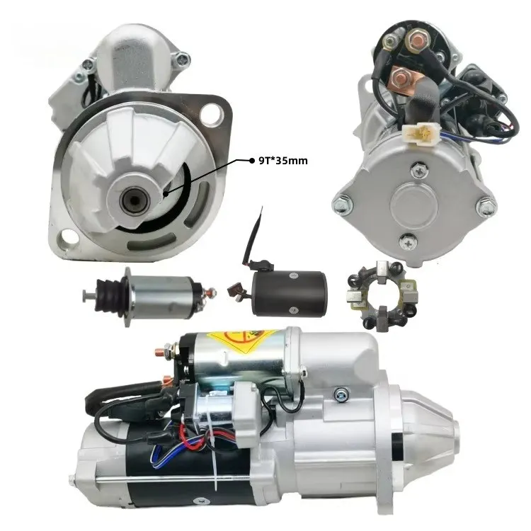 

24V 9T Excavator for KO MATSU PC60 4D95 Starter Motor 6008133111 6008133121 6008133122 6008133130 6008133170 6008133171