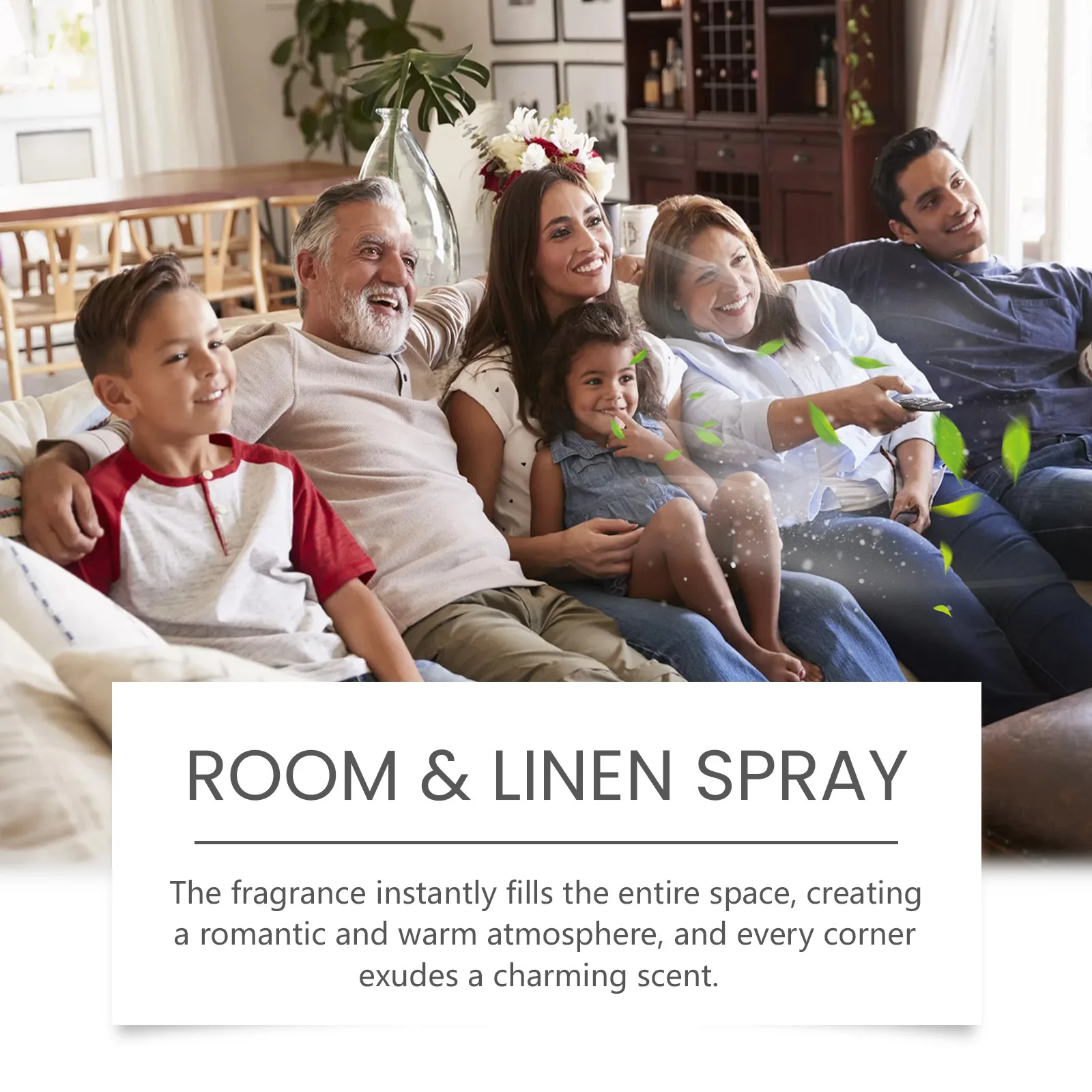 リネン生地スプレー、長持ちする香り、ホーム&ホテル用消臭剤、 - Home Fragrance Linen のレビューと価格