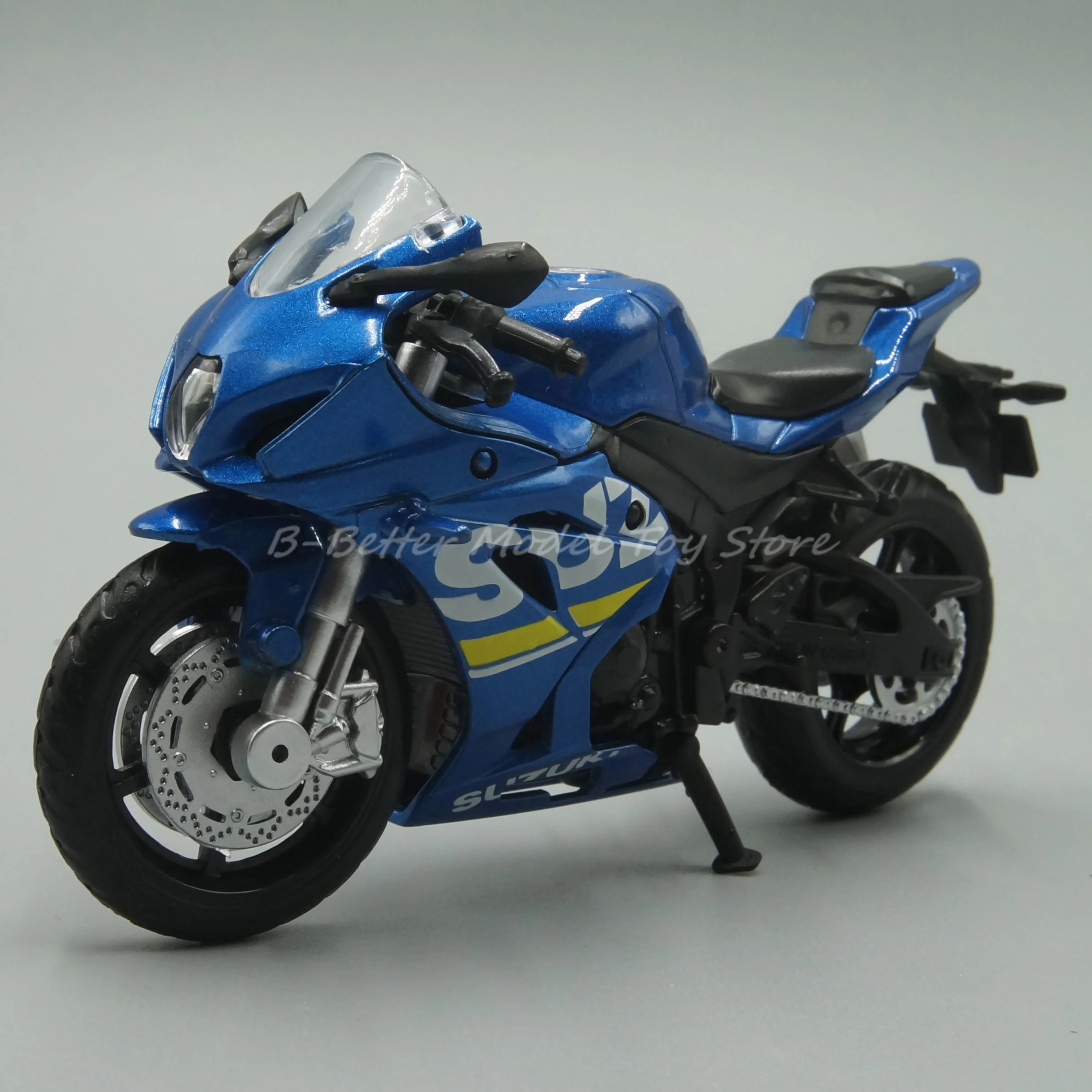 1:18 Diecast Motorcycle Model Toy Suzuki GSX-R1000 For Collection