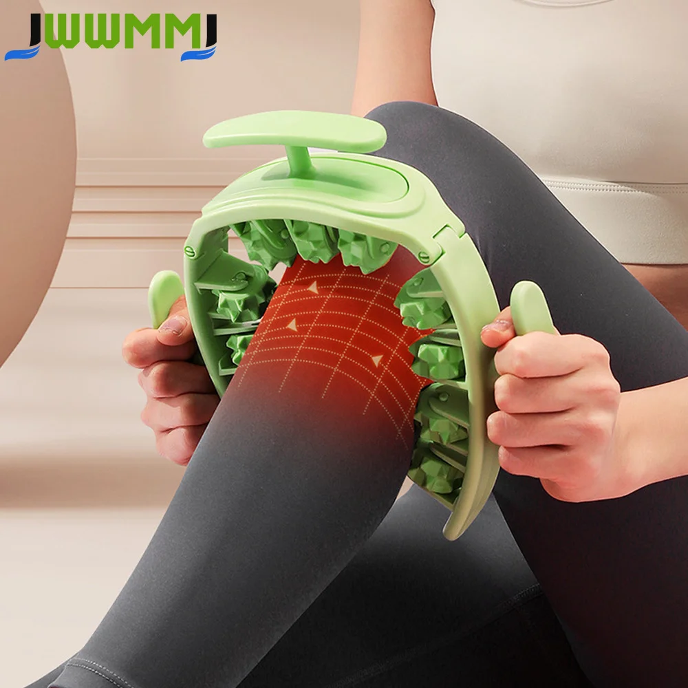 1PCS Massage Roller, Deep Tissue Push Pull Tool for Legs Arms Buttocks Stomach, Body Sculpting Athletes Recovery Massage Tool