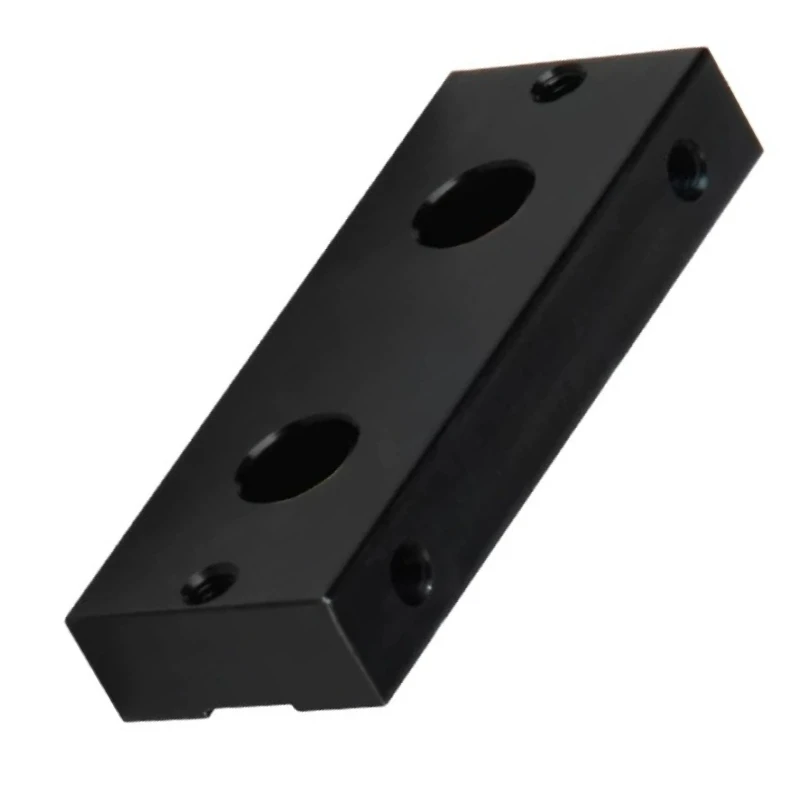 Cylinder piston rod front end parallel baffle TDA TN series black high hardness buffer plate accessories