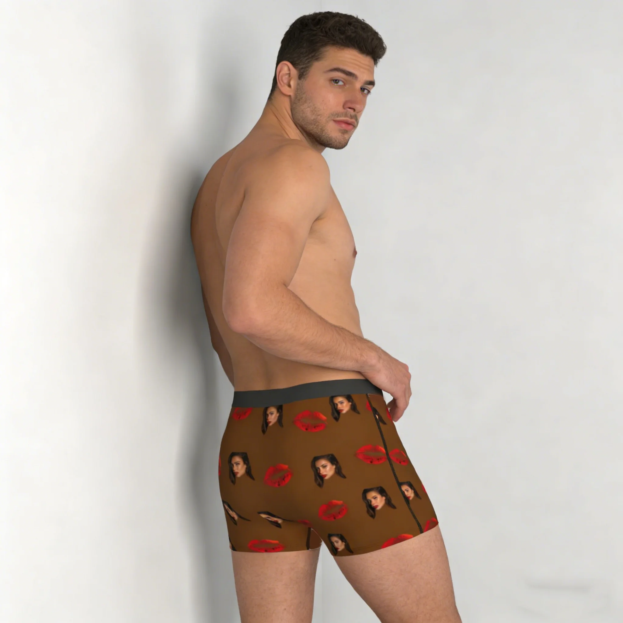Personalized Face Photo Underwear Custom Boxer Briefs Custom Men Birthday Gift For Husband Anniversary Gift for Dad