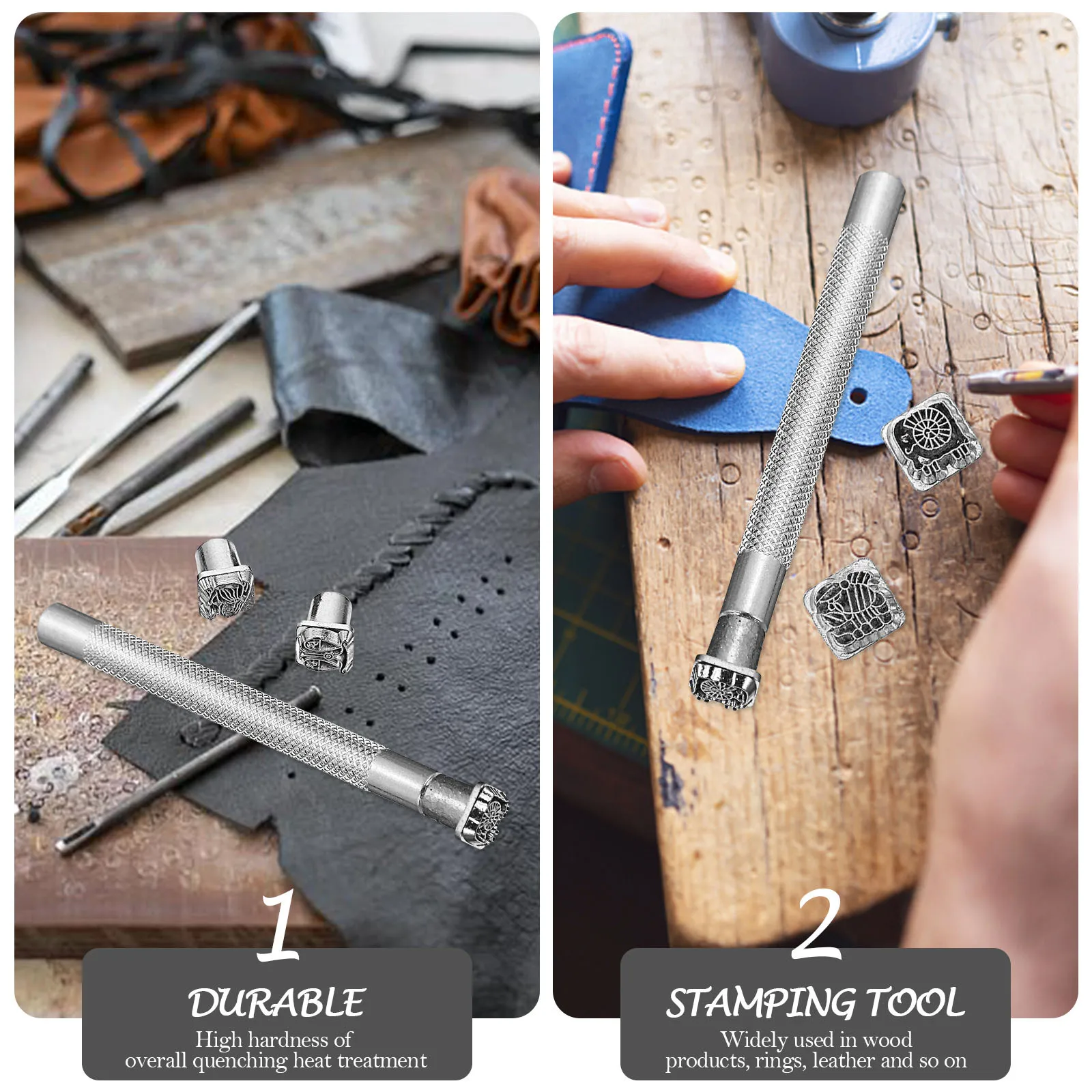 

1 set Tool Kit Pattern Punch Set For Diy Craft Stamping Equipment Belt Strap Making Puncher