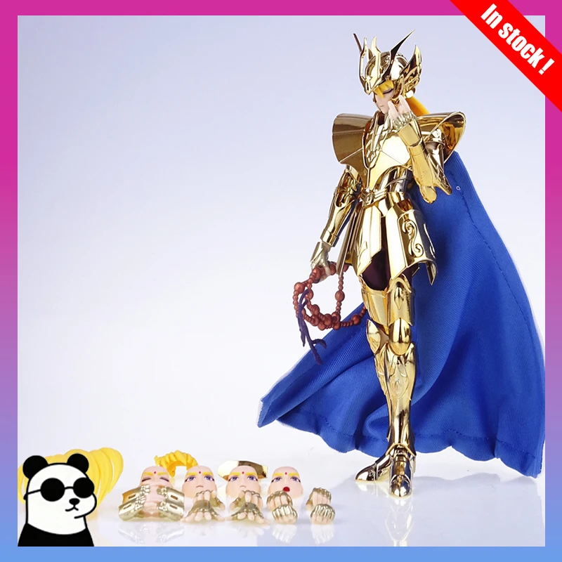 

MST Saint Seiya Myth Cloth EXM/EX Gold Action Figure - Virgo Shaka 24K MC Version Hades Theme Knights of the Zodiac Collectible