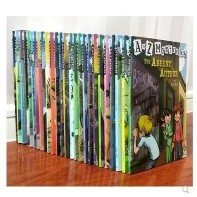 26 Books/set A To Z Mysteries Ron Roy Children Detective Reasoning Novel Children's Elementary Chapter Novels English Books