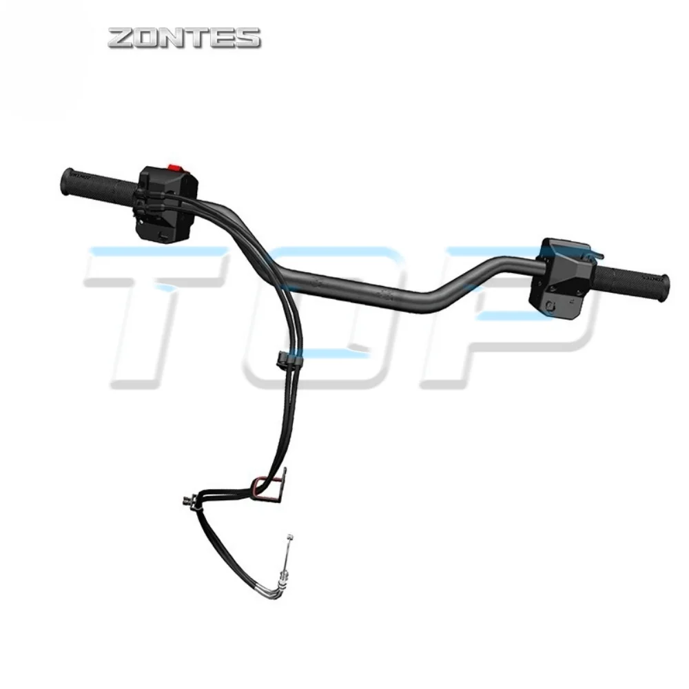 Throttle cable limit bracket, throttle filler return cable, ZONTES 703F steering wheel 703f F703