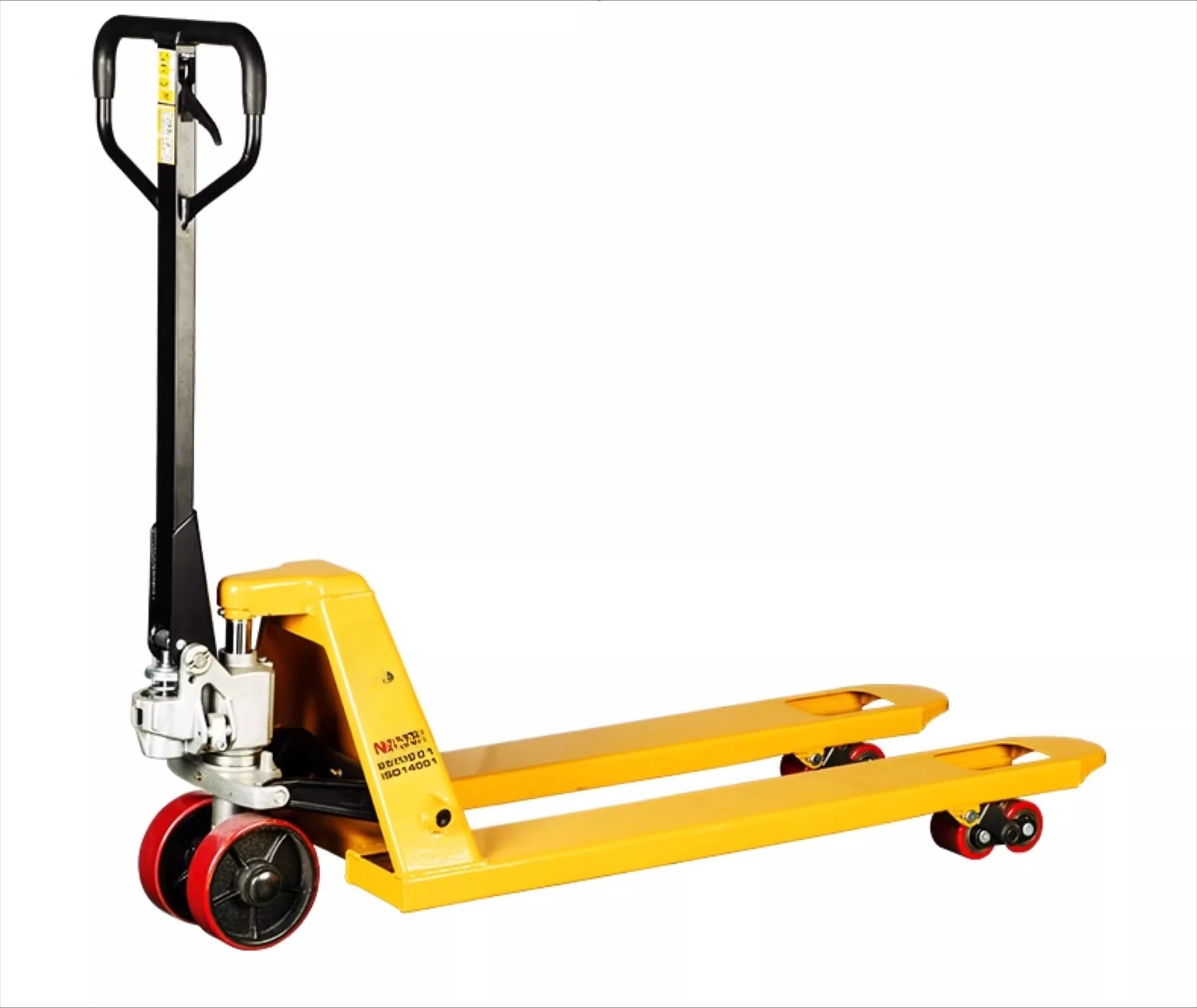 Manual cattle trailer lift pallet truck 2 tons 3 tons shovel small forklift