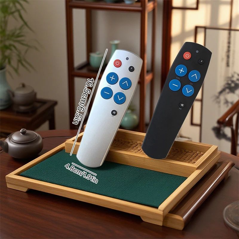 1 Piece Universal Learn Remote Control Smart IR Learning Controller 7 Big Buttons Clone Copy For TV CD DVD STB DVB Hifi TV BOX
