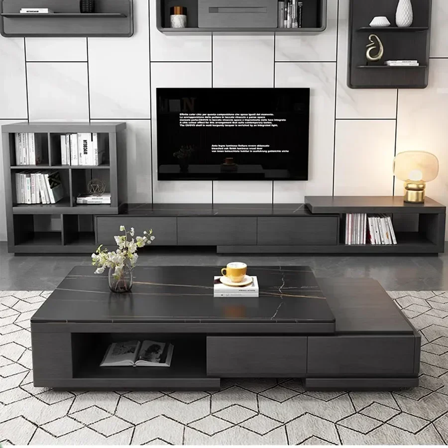 

Modern Coffee Table Living Room Sofa Bedside Rectangular Coffee Table Home Plmodern Ornament Italian Black Mesa Home Furniture