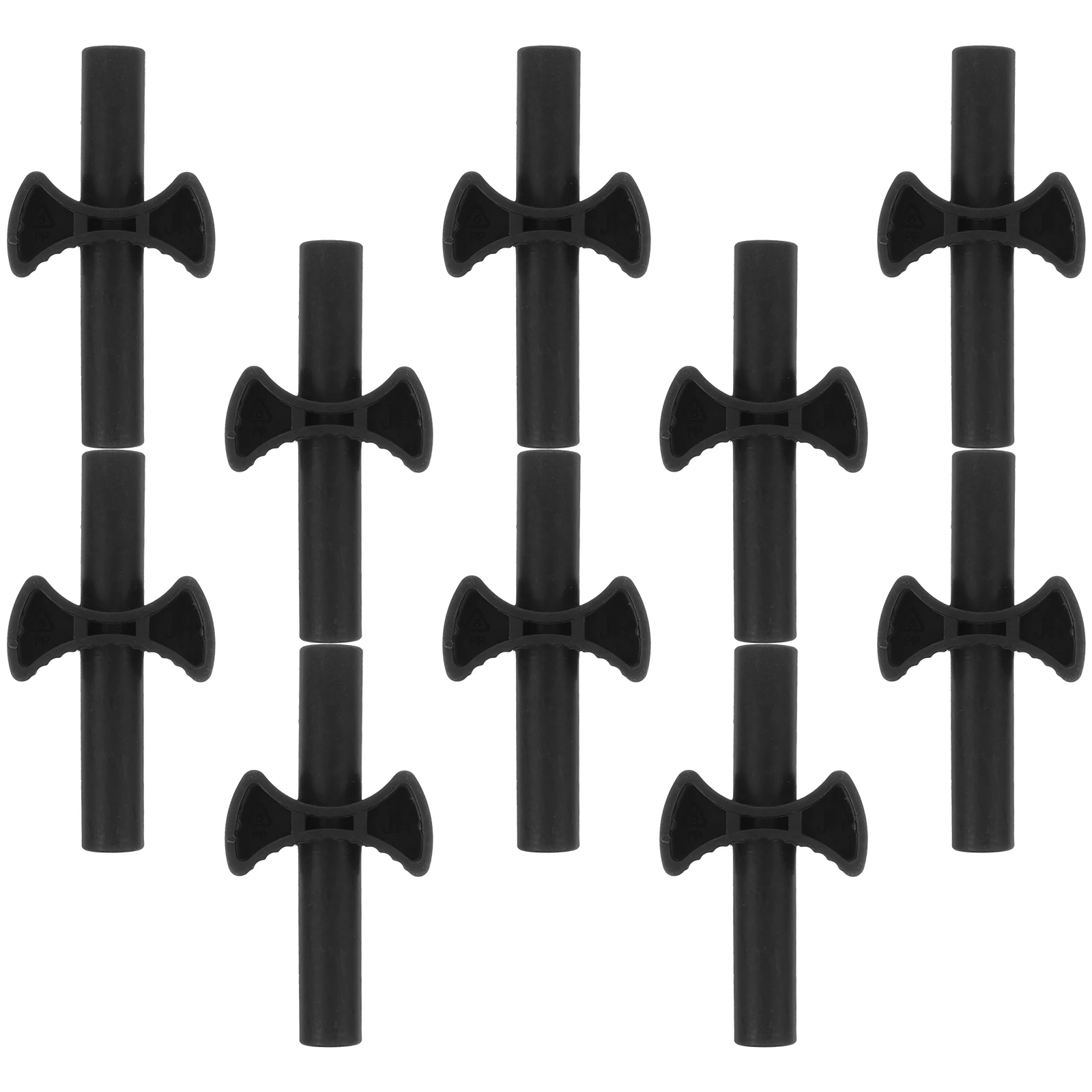 

12pcs Enclosure Pole Gap Spacers Cross Shaped Plastic Supportive Replacement Parts Stabilizing Washers For Outdoor Trampoline