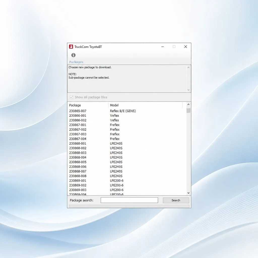 AutoEPC For BT Forklift TruckCom and WH Service 12.2023 Collection Data Packages 5.05GB