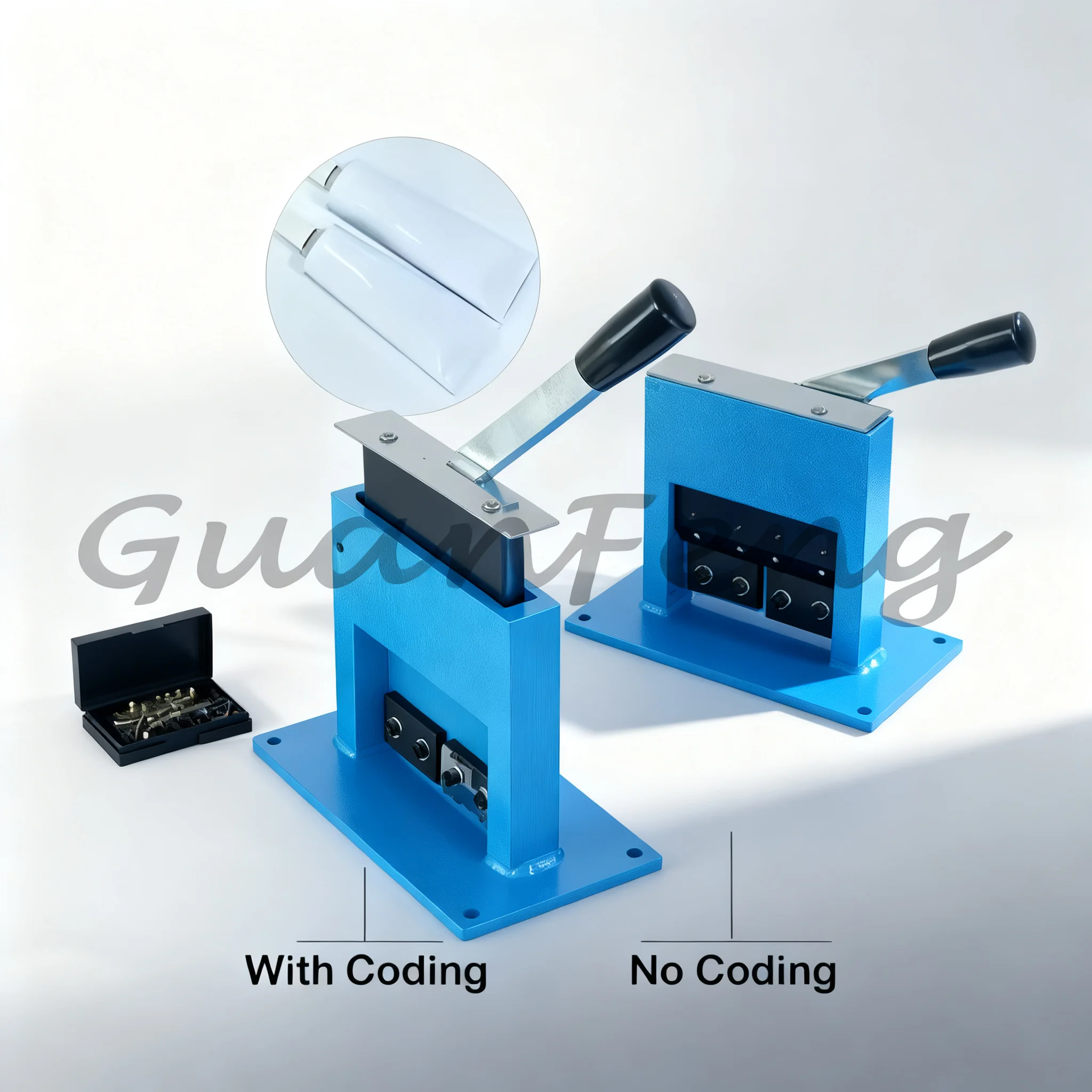 16mm Manual Desktop Aluminum Tube Sealer, Tail Sealing Machine with Date Embossing for Toothpaste Packaging