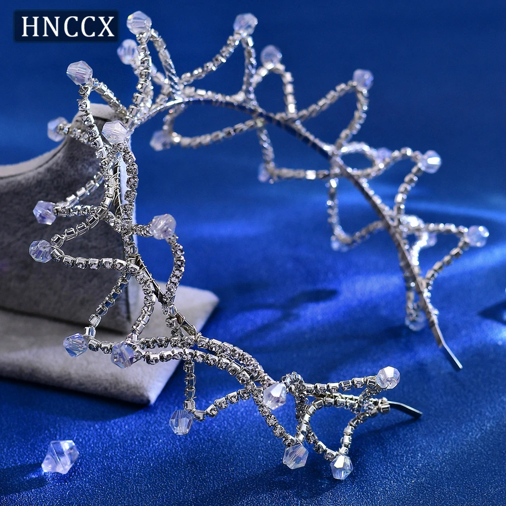 HNCCX-Couronne Cerceau en Clip Brcorporelle Fait à la Main, Bandeau de Sauna de Mariage, Accessoires de Cheveux de ixde Princesse, Vêtements de Sauna Kling de Rotterdam, CP685