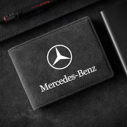 Portable Car Driver License Holder PU Leather Card Bag Auto Accessories For Mercedes Benz AMG New A/B/C/E/S Class W203 W204 W205