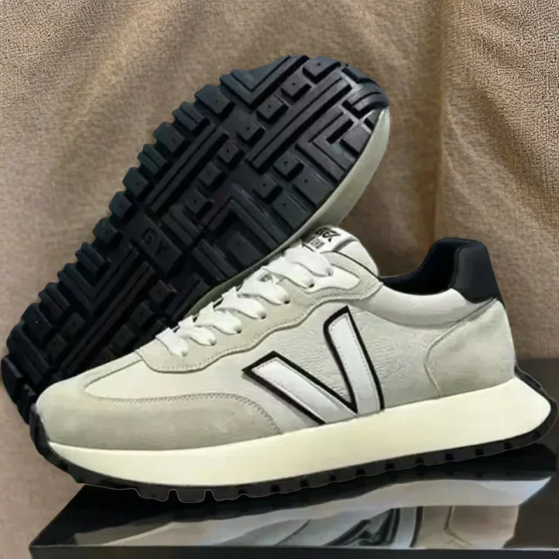 Luxury Sneakers Men New Shoes Men 2027 Hot Sale Sneakers Luxurious Genuine Leather Sports Sneakers Balance Fashion Shoes