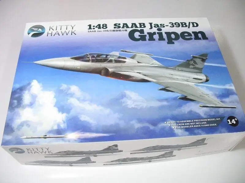 

Kitty Hawk KH80118 1/48 SAAB JAS-39B/D Gripen Model Kit