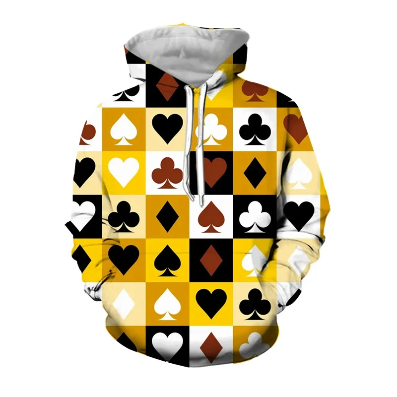 Love Heart Square Plate Hoodies Colorful 3D Printed Long Sleeve Hooded Hoodie Street Sports Multi-size Autumn Fashion Sweatshirt