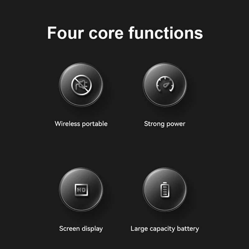Máy thổi khí không dây mạnh mẽ để làm sạch sâu Máy thổi khí nén cho máy tính xách tay Camera USB có thể sạc lại Dropshipping
