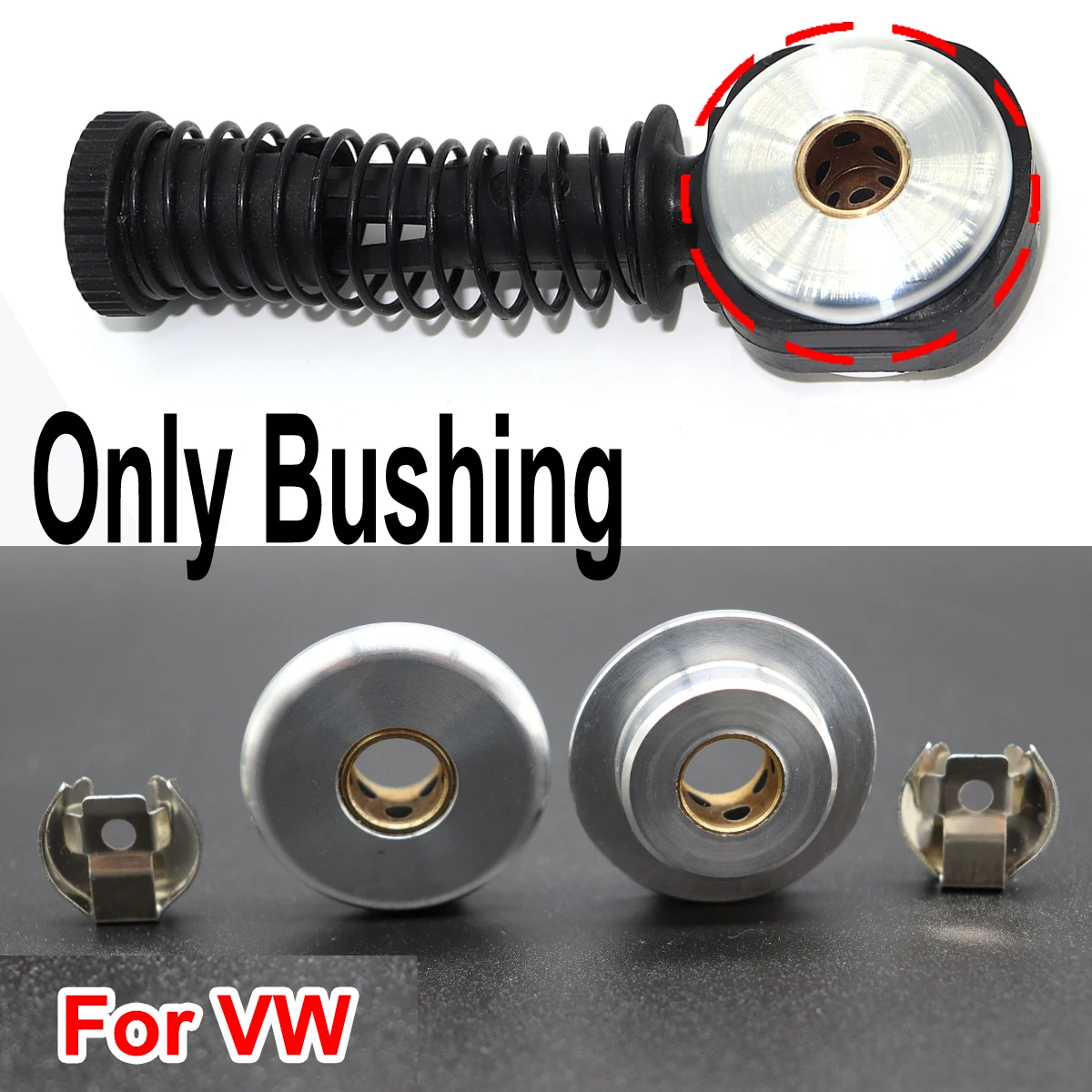 8MM/10MM Aluminum Alloy Upgrade Manual Gear Shift Cable W/ Lock Washer Repair For VW Polo 9N 9A 6R 6C NEW Beetle 9C Tiguan 5N
