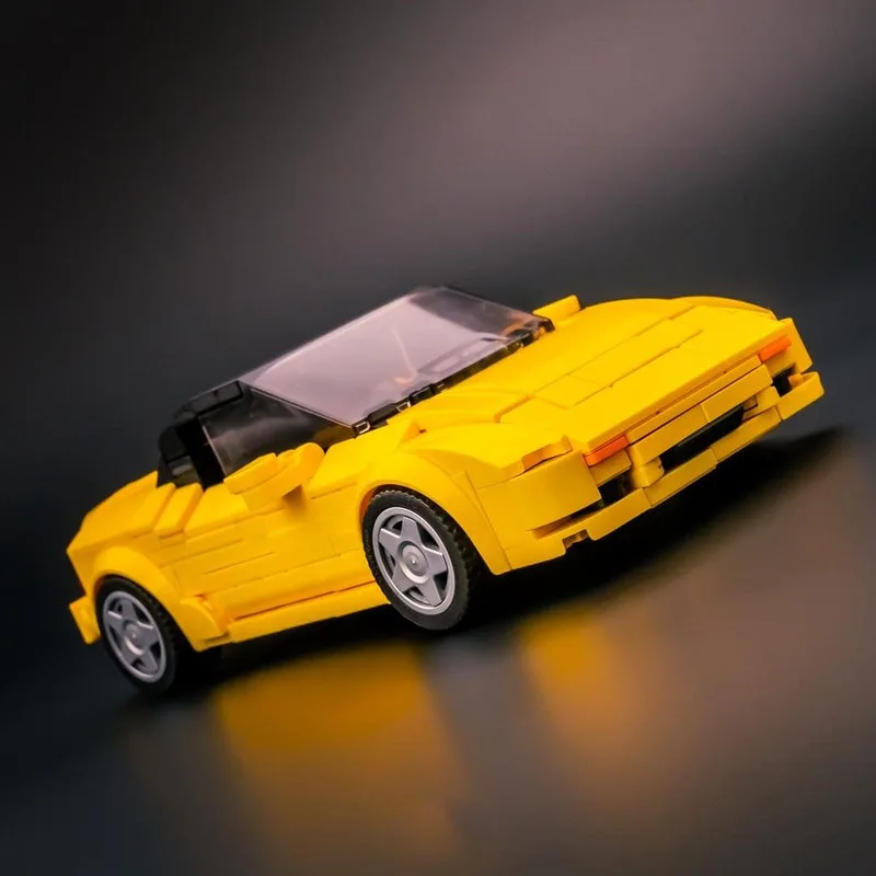 

MOC-261531 Yellow New Sports Iconic Supercar Racing Building Block Model 320 Parts Boys Children's Birthday Christmas Toy Gift