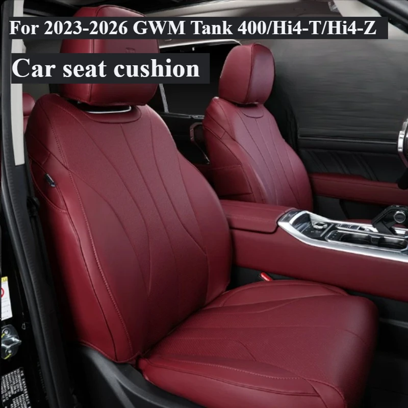 For2023-2026 GWM Tank 400/Hi4-T/Hi4-Z Car seat cushion-universal for all seasons ventilated breathable anti-stain wear-resistant