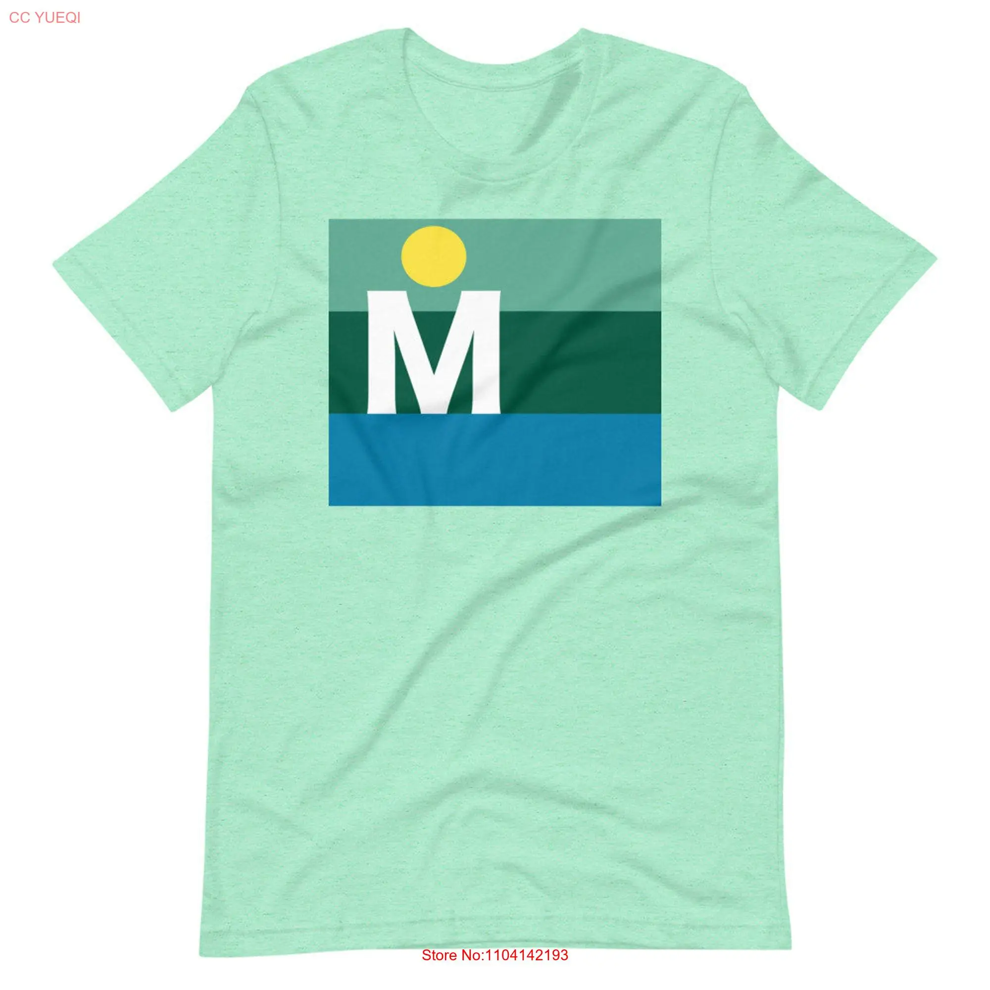 Minnesota Flag T Shirt   long or short sleeves