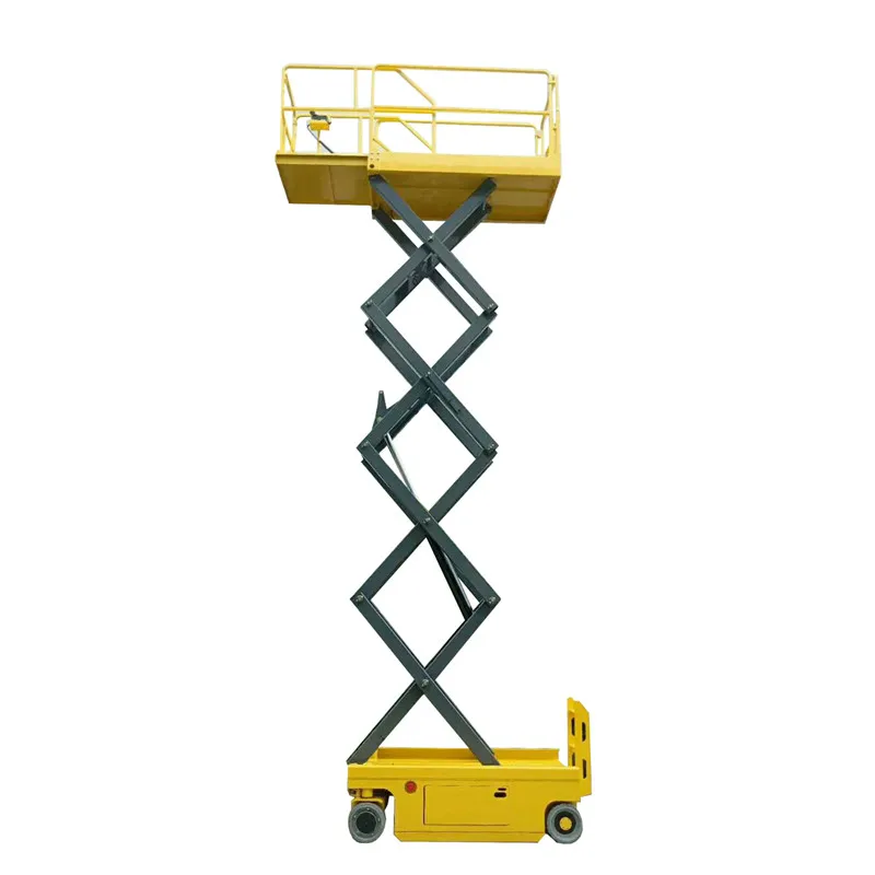 200-350kg 4m-14m Tracked Crawler Self-Propelled Scissor Lift Aerial Platform for Outdoor Rough Terrain Construction Work