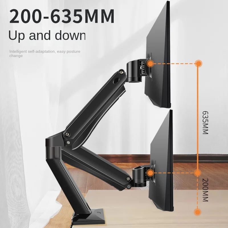 

E-Sports Display Bracket Hairtail Screen Curved Game Display Ergonomic Bracket Spinning Lift Mechanical Arm